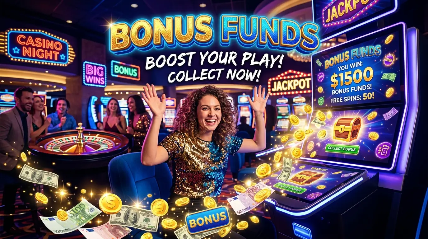 Playluck bonus funds