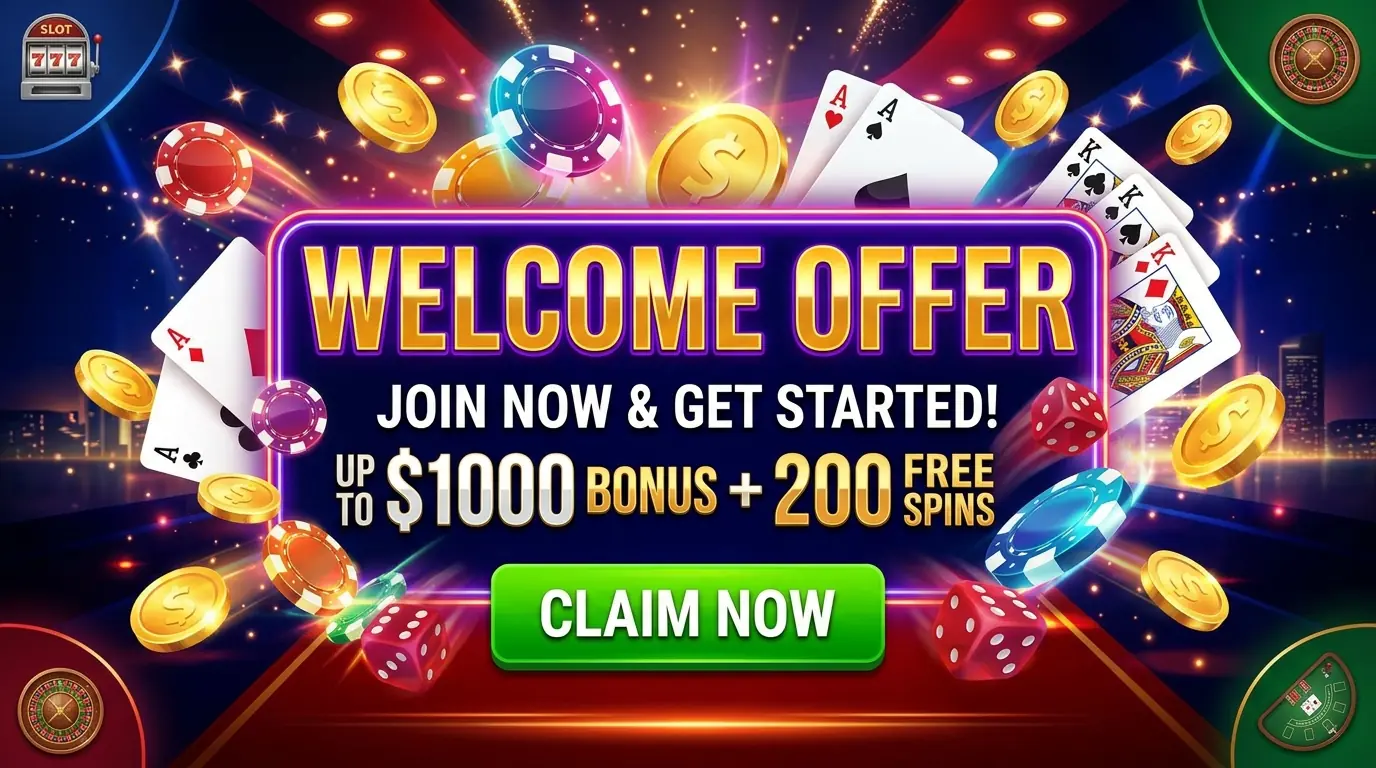 Playluck casino welcome offer